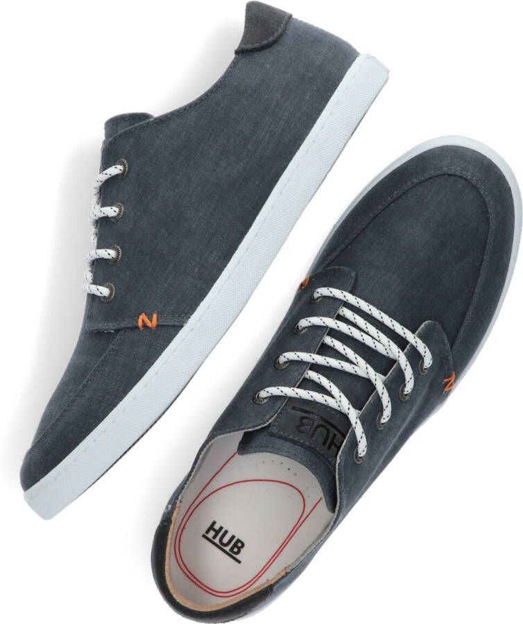 HUB Blauwe Lage Sneakers Boss