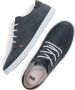 Hub Boss Casual schoen veter Heren Navy White Canvas - Thumbnail 8