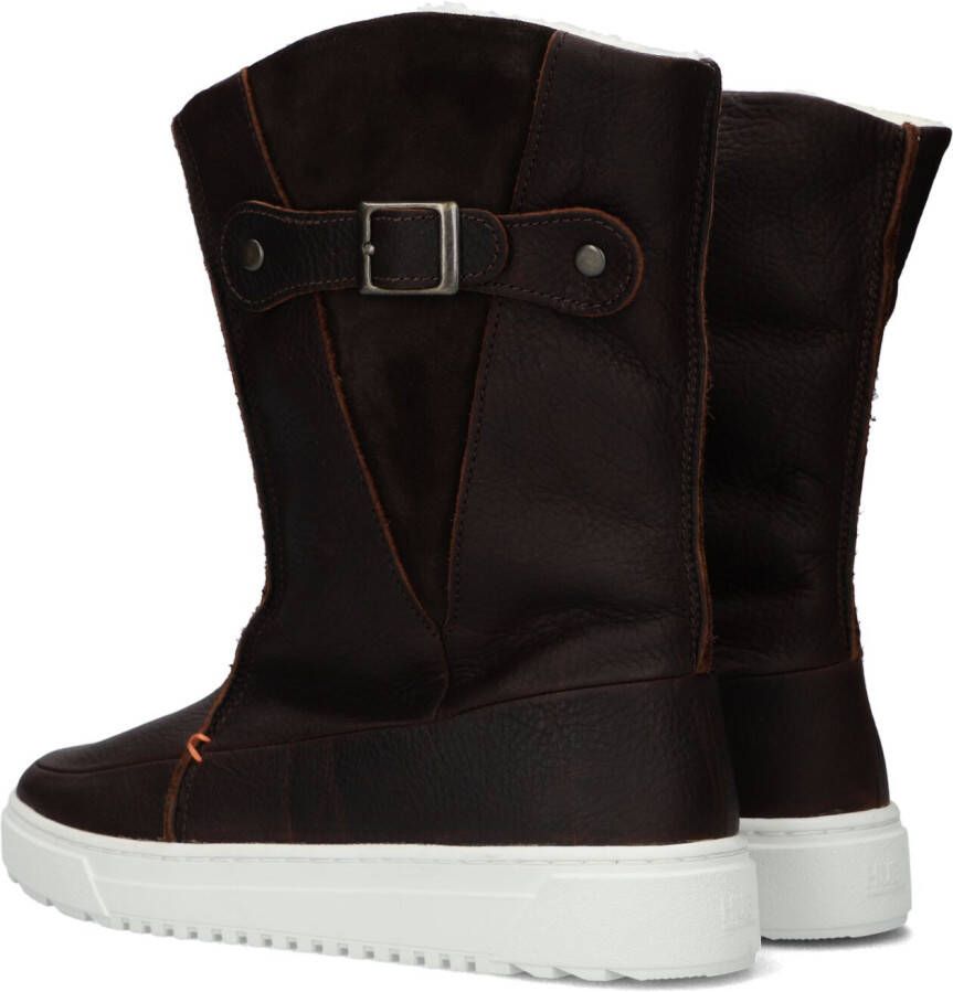 HUB Bruine Enkelboots Snow 3.0