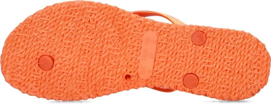 ILSE JACOBSEN Oranje Teenslippers Cheerful01