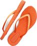 ILSE JACOBSEN Teenslippers Dames Cheerful01 Maat: 37 Materiaal: Rubber Kleur: Oranje - Thumbnail 8