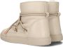 INUIKII Enkellaarsjes Dames Outdoor Snowboots Damesschoenen Leer Full Leather Beige - Thumbnail 6