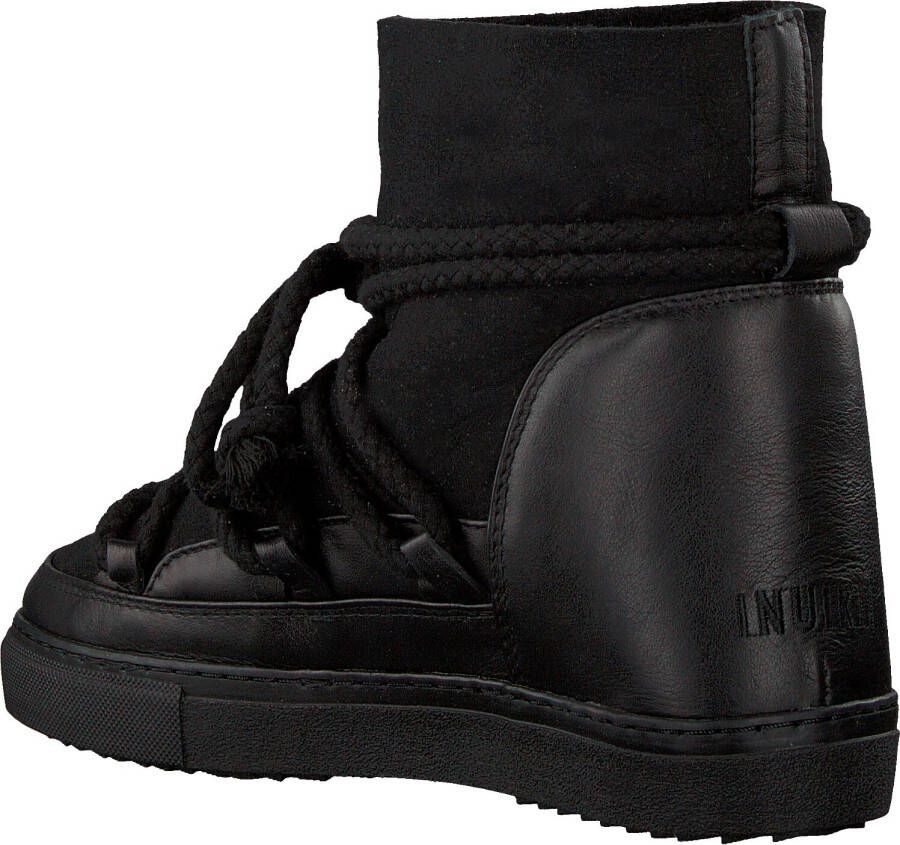 INUIKII Zwarte Boots Classic Wedge