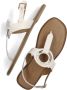 Inuovo Beige Sandalen met Gouden Detail Beige Dames - Thumbnail 7