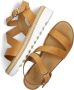 Inuovo Bruine Leren Sandalen Stijlvol Comfortabel Brown Dames - Thumbnail 7