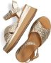 Inuovo Bruin Leren Kruisband Sandalen Yellow Dames - Thumbnail 7