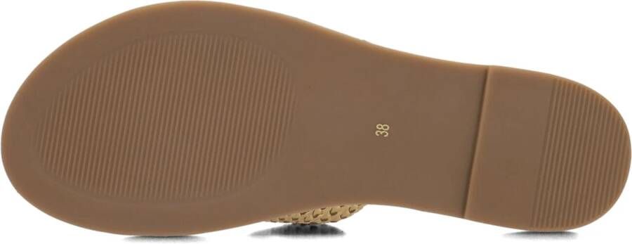 INUOVO Gouden Slippers B09015