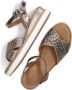 Inuovo Zilveren Leren Gekruiste Band Sandalen Gray Dames - Thumbnail 7