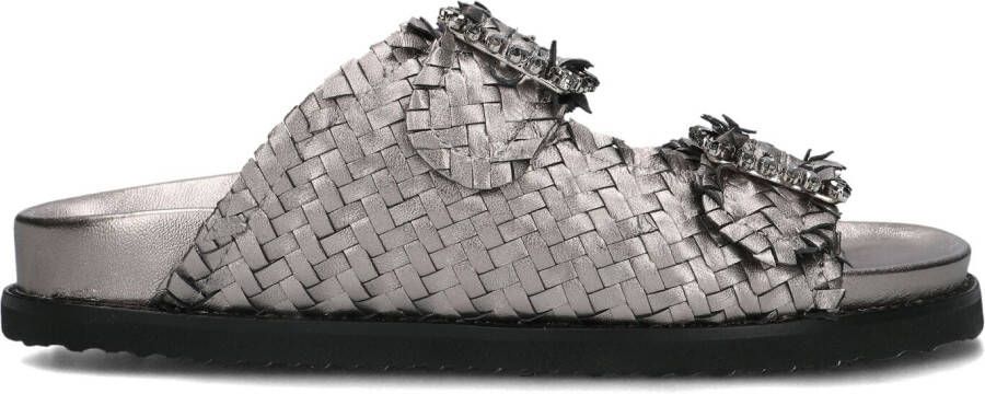 INUOVO Zilveren Slippers 395010