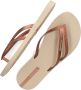 Ipanema Koperen Gevlochten Slippers Beige Dames - Thumbnail 11