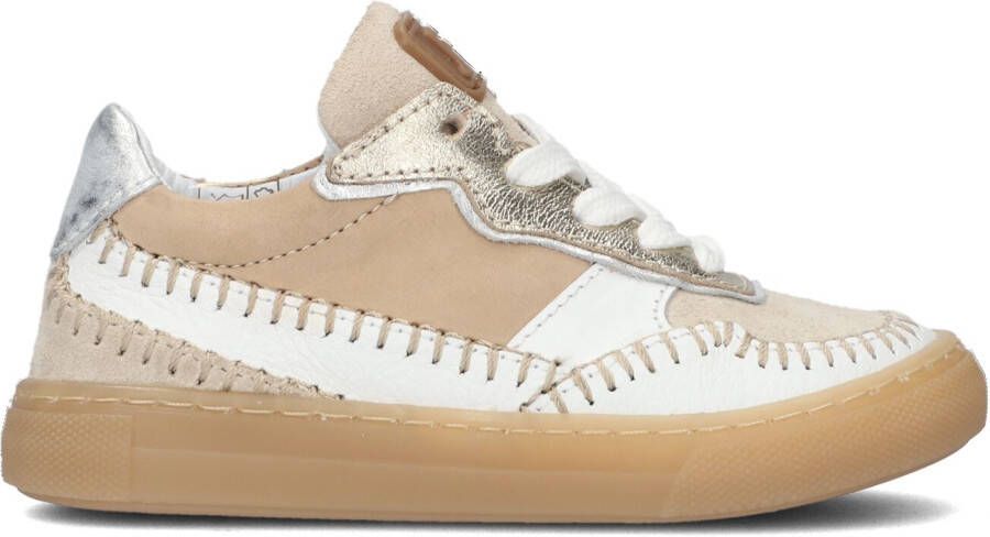 Jochie & Freaks Beige Lage Sneakers Kate