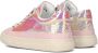 Jochie & Freaks Sis Lage sneakers Leren Sneaker Meisjes Kids Roze - Thumbnail 4