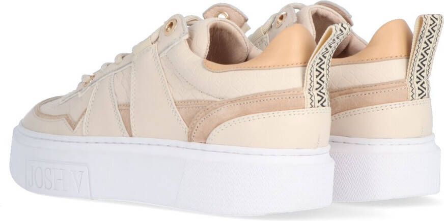 JOSH V Beige Lage Sneakers Walker