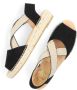 Kanna Ada Espadrilles Dames Zwart - Thumbnail 5