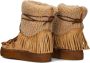 Karma Of Charme Ymiz Indio Indian Veterboots Laarzen Met Veters Dames Cognac - Thumbnail 3