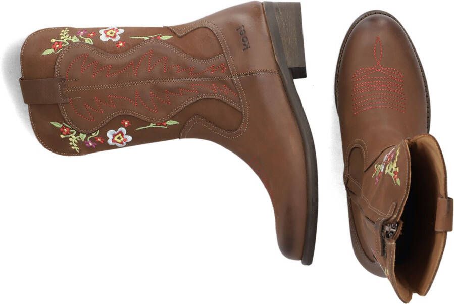 KOEL4KIDS Bruine Cowboylaarzen 10m010