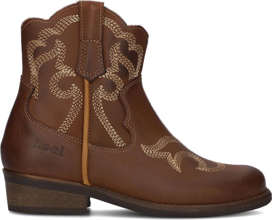 KOEL4KIDS Bruine Cowboylaarzen 10m012