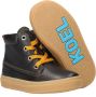 Koel4kids 03m008 Hoge sneakers Leren Sneaker Jongens Kids Groen - Thumbnail 5