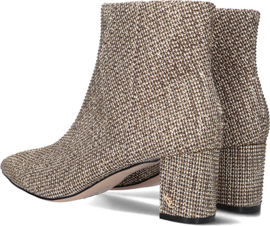 KURT GEIGER LONDON Gouden Enkellaarsjes Fabric Ankle Boot