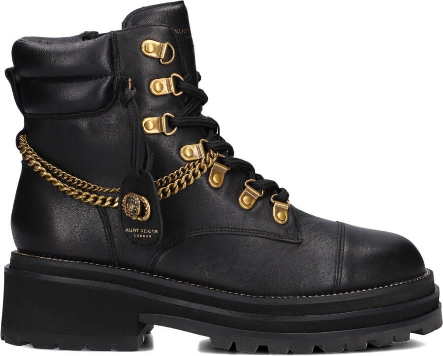 KURT GEIGER LONDON Zwarte Boots Chelsea Combat Boot