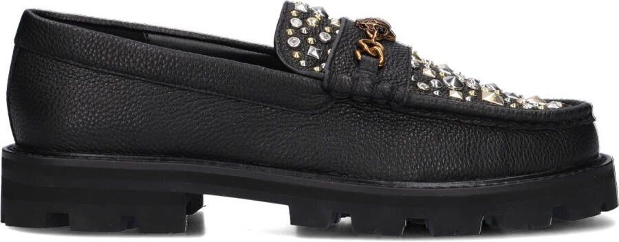 Kurt Geiger London Zwarte Loafers Carnaby Chunky Loafer