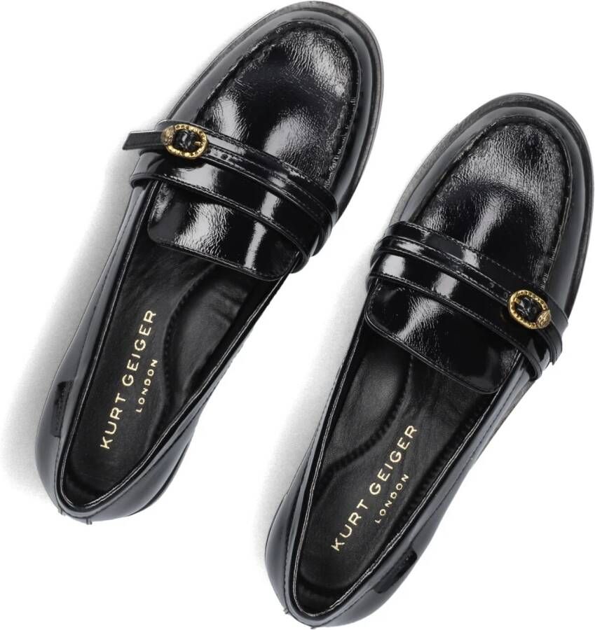 KURT GEIGER LONDON Zwarte Loafers Mayfair Slim Loafer