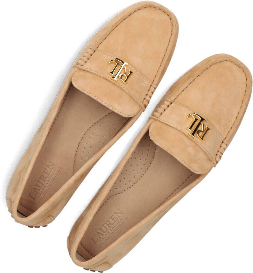 LAUREN RALPH LAUREN Beige Mocassins Barnsbury Flats Casual