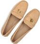 LAUREN RALPH LAUREN Mocassins Dames Barnsbury Flats Casual Maat: 40 Materiaal: Leer Kleur: Beige - Thumbnail 9