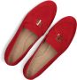 LAUREN RALPH LAUREN Pumps Dames Averi Iii Flats Loafer Maat: 41 Materiaal: Suède Kleur: Rood - Thumbnail 9