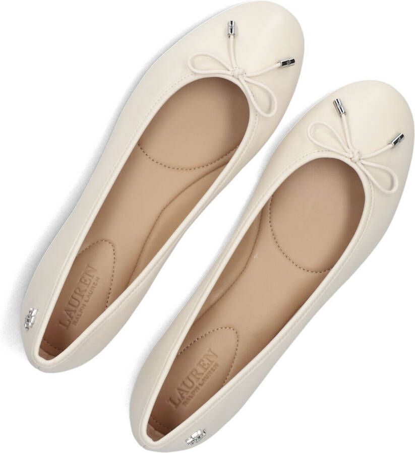 LAUREN RALPH LAUREN Witte Ballerina's Jayna Flats Ballet