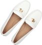 LAUREN RALPH LAUREN Mocassins Dames Barnsbury Flats Driver Maat: 36 Materiaal: Leer Kleur: Wit - Thumbnail 9