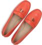 LAUREN RALPH LAUREN Mocassins Dames Barnsbury Flats Driver Maat: 36 Materiaal: Leer Kleur: Wit - Thumbnail 8