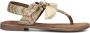 Lazamani Beige Leren Sandalen 75.119 Beige Dames - Thumbnail 4