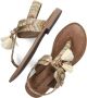 Lazamani Beige Leren Sandalen 75.119 Beige Dames - Thumbnail 9