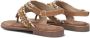 Lazamani Beige Sandaal met Kralen Decoratie Multicolor Dames - Thumbnail 4