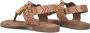 Lazamani Bruin Leren Sandalen 75.119 Brown Dames - Thumbnail 5