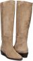 LINA LOCCHI Hoge Laarzen Dames 394492 Maat: 39 Materiaal: Leer Kleur: Beige - Thumbnail 5