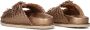 LINA LOCCHI Slippers Dames L1284 Maat: 37 Materiaal: Leer Kleur: Brons - Thumbnail 3