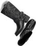 LINA LOCCHI Biker Boots Dames Modular-35 Maat: 40 Materiaal: Leer Kleur: Zwart - Thumbnail 5