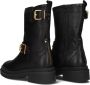 LINA LOCCHI Biker Boots Dames L1316 Maat: 42 Materiaal: Leer Kleur: Zwart - Thumbnail 3