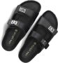 LINA LOCCHI Slippers Dames Led 2 Band Slipper Maat: 39 Materiaal: Leer Kleur: Zwart - Thumbnail 5