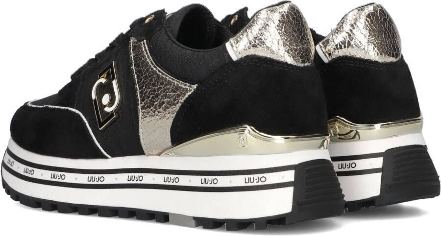 Liu Jo Zwarte Lage Sneakers Maxi Wonder 20