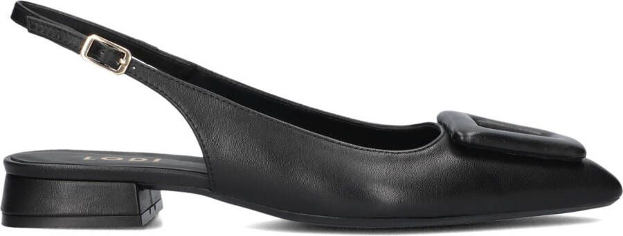 Lodi Zwarte Slingback Bro4883 Elegante Schoenen Black Dames - Foto 2