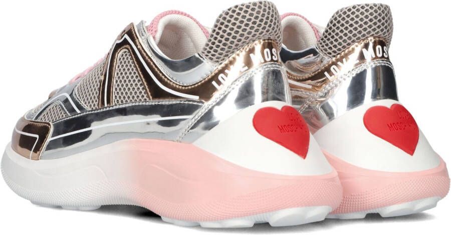 Love Moschino Roségouden Lage Sneakers Ja15016