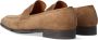 Bruin Tinten bruiloft 22816 Loafers Instappers Heren Beige - Thumbnail 3