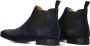 Magnanni Chelsea boots Heren Boots Laarzen Herenschoenen Suède 20109 Blauw combi - Thumbnail 3