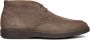 Magnanni 25622 Business half-hoogNette herenschoenen Taupe - Thumbnail 4