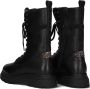 Maruti Chunky Lace-up Boots Remy Black Dames - Thumbnail 4