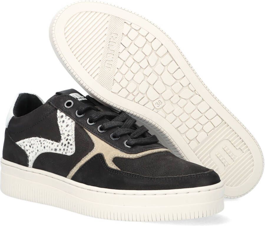 Maruti Zwarte Lage Sneakers Momo