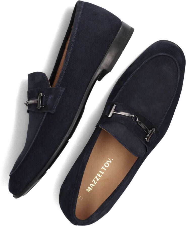 MAZZELTOV Blauwe Loafers 01-01